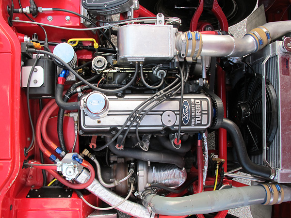 Fuel injection controlled by an Accel DFI Gen VII engine management system.