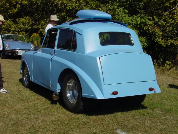 Dave Shoemaker's 1950 Triumph Mayflower with Ford 460cid V8