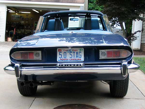 David Graham's 1972 Triumph Stag with Ford 50L Engine