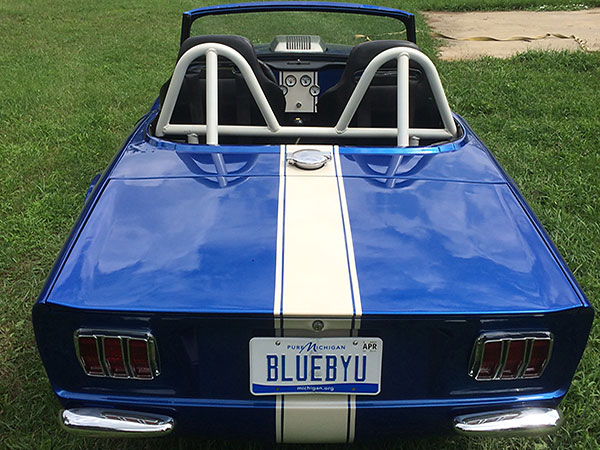 1965 Ford Mustang tail-lights.