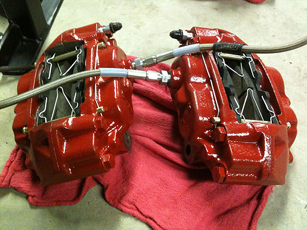 Toyota 4X4 front calipers.