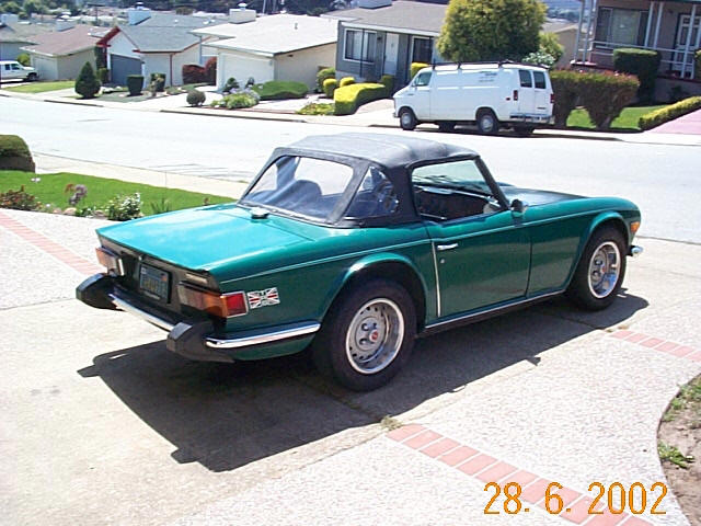 1974 TR6 hot rod