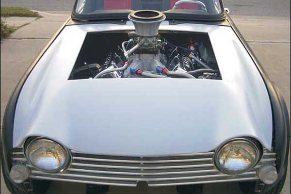 Triumph TR4 hood