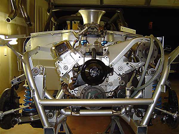 custom TR4 racing frame