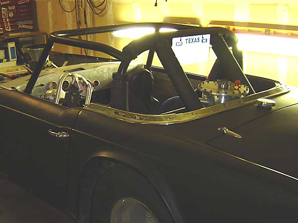 Racecar cockpit