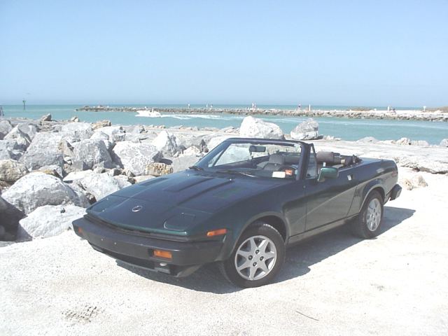 Jay Foster's Triumph TR7 with a 38L Ford V6