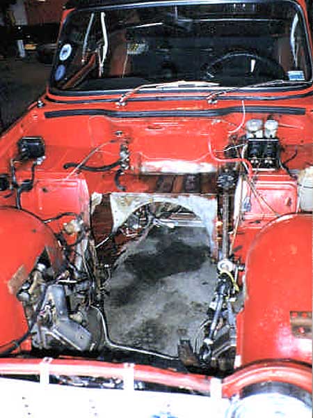 engine bay preparations