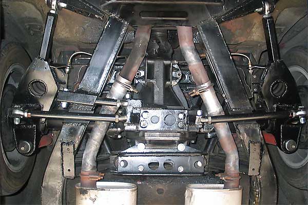 new three-link independent rear suspension
