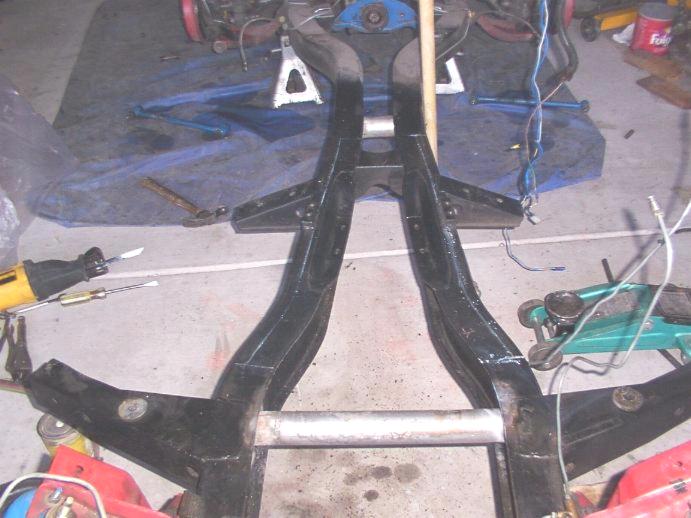 sectioned Spitfire frame