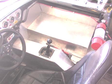 aluminum tranny tunnel