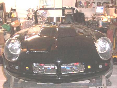 Spitfire cowl induction