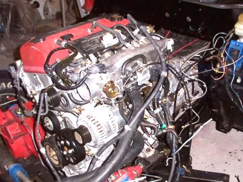 VTEC Engine from a Honda S2000