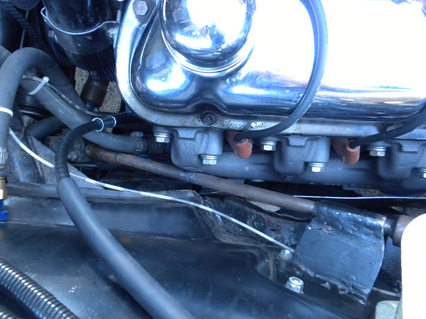 Steering clearance to the exhaust manifold.