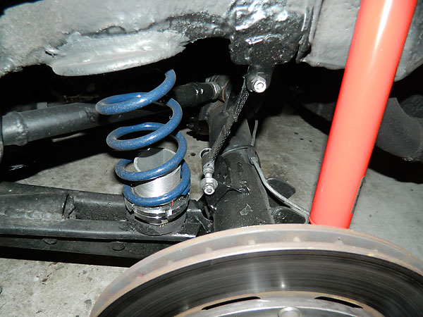 275#/in coil springs on adjustable perches. KONI adjustable shock absorbers. New droop straps.
