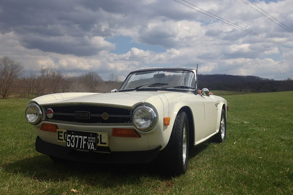 Mark Brown's 1974 Triumph TR-6 with Rover 3.5L V8 Engine