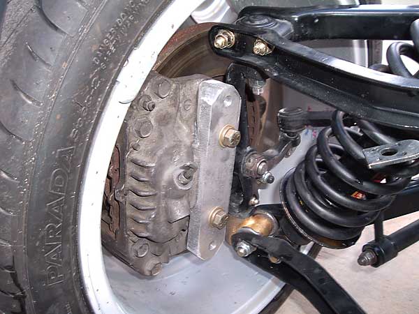 1989 Mazda RX7 GXL 11 inch rotors and 4-piston calipers