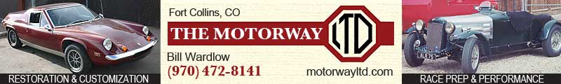 Trust Bill Wardlow at the Motorway Ltd for service, repair, restoration and race prep of British motor cars