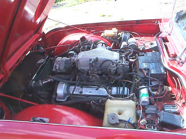 Neil Brown's Triumph Stag powered 1968 Triumph TR250