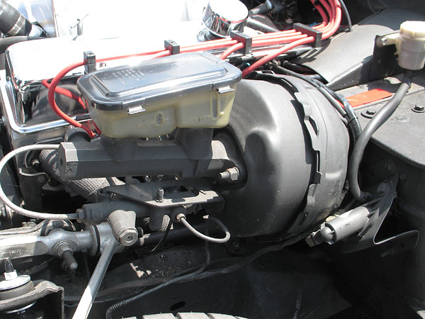 1983 Chevrolet Camaro brake master cylinder and power brake booster.