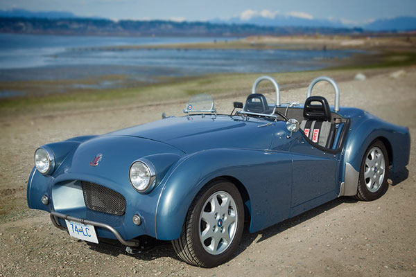 Randy Schultz's 1959 Triumph TR3A Nissan 24L Conversion