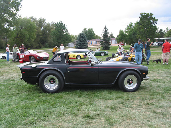TR6 with hardtop