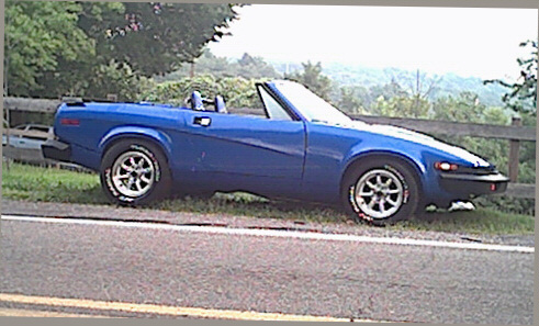 Ron Lackey's Triumph TR7 with Buick 38 Liter V6