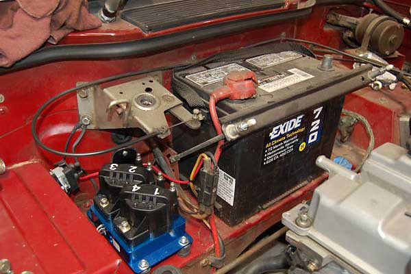 Simple Digital Systems ignition coil installation