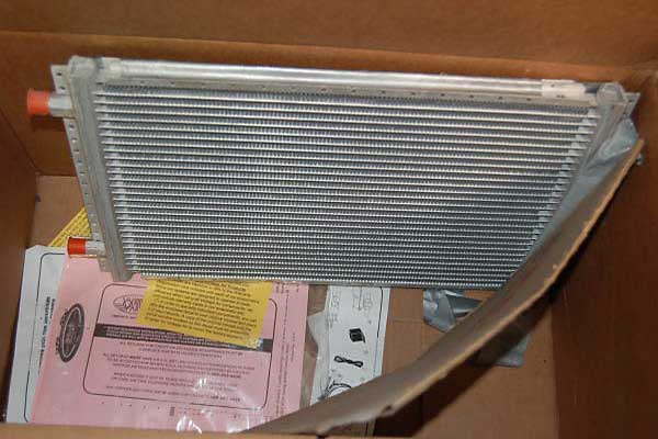 Vintage Air air conditioning condensor