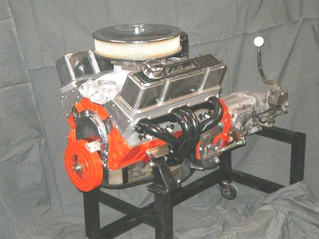 built Chevy 350 engine and transmission