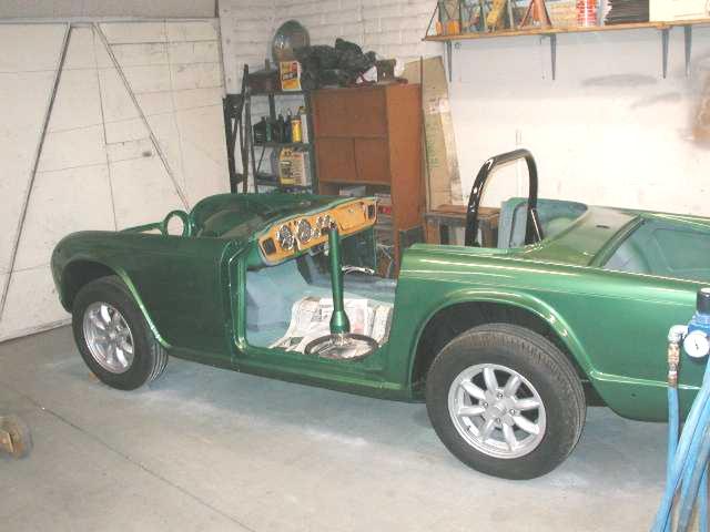 replacing TR4A steering column