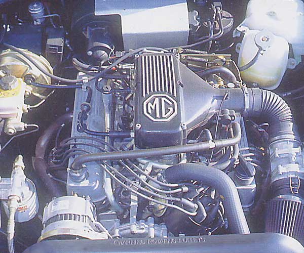 Reference: Standard (RHD) RV8 Engine Compartment