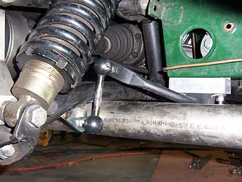 Mg midget rear sway bar Boob shows video