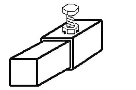 how the pinch-bolt joints are fabricated