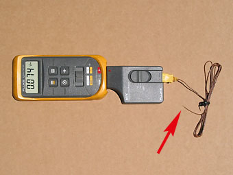 Fluke Meter and Thermocouple