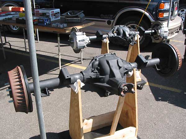 The GM 10-bolt axles were used in Chevy S10 pickup trucks through about 2004.