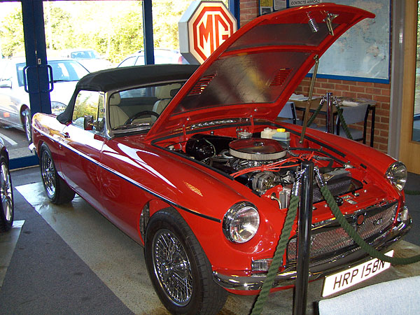 The MGOC - and their magazine 'Enjoying MG' - now embrace V8 conversions.