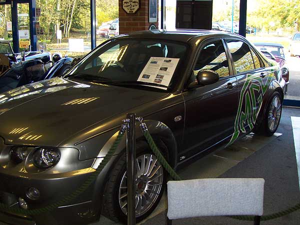 In 2001 this MG ZT XPower 500 show car was built with a 500hp Ford 4.6L V8.