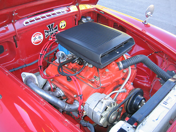 Will Holoman's MGB V6, with Chevy Semi-Even Fire 3.8L V6