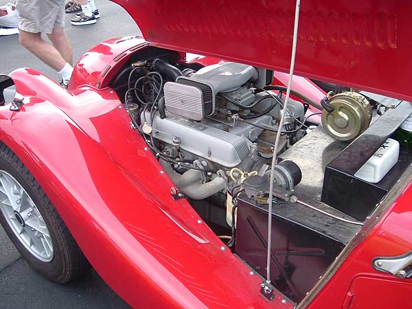 aluminium V8 engine in 1970 Morgan Plus 8