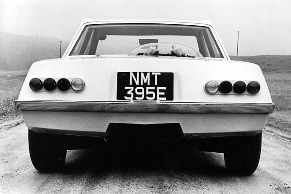Rover P6 BS mid-engined sports car prototype