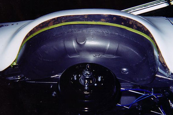large gap inside the inner wheel arch
