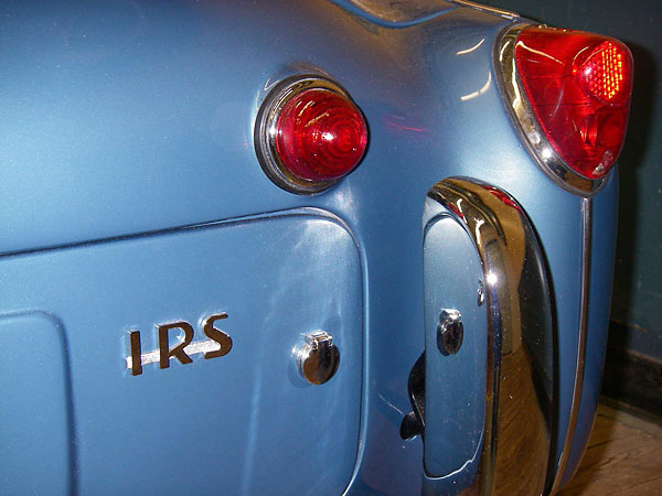 how often do you see an IRS (independent rear suspension) badge on a TR3?