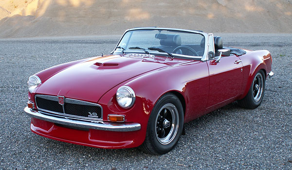 Bill Jacobson's Supercharged, Fuel-Injected Buick 215cid MGB V8
