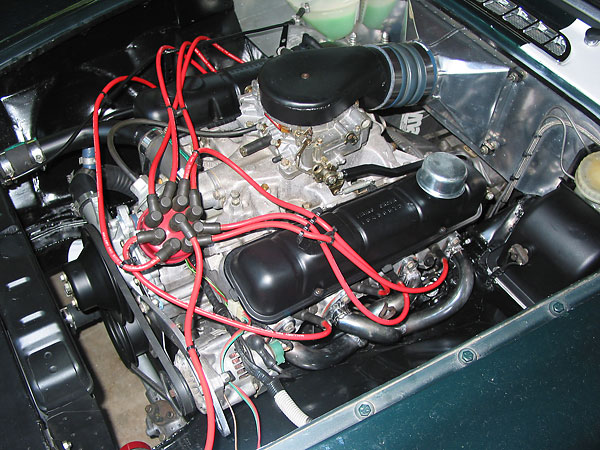 engine and cooling system, Buick 215 in MGB