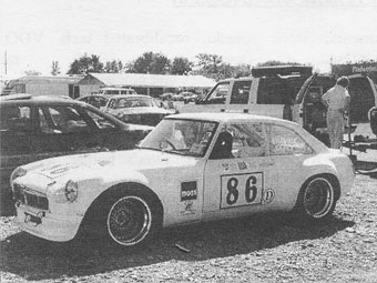 Jerry Richards' Factory MGB GT V8 Racer Arrives