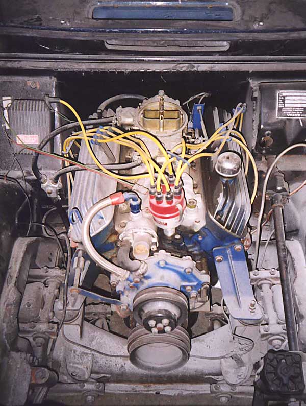 Ford 289 V8 in Dale Rembold's Volvo P1800