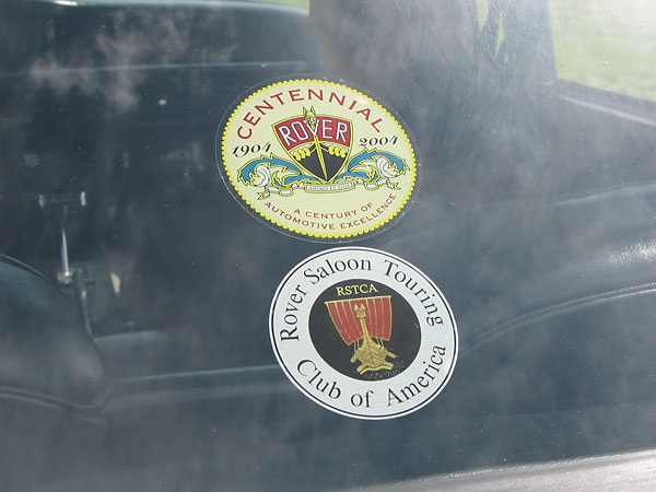 Rover club emblems / insignia