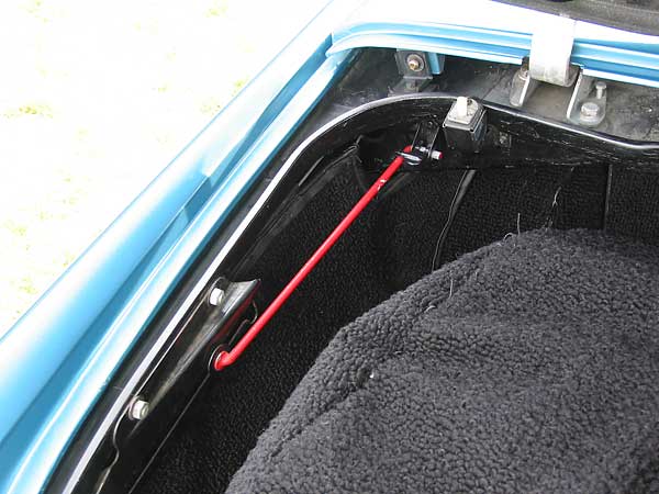 trunk lid prop rod