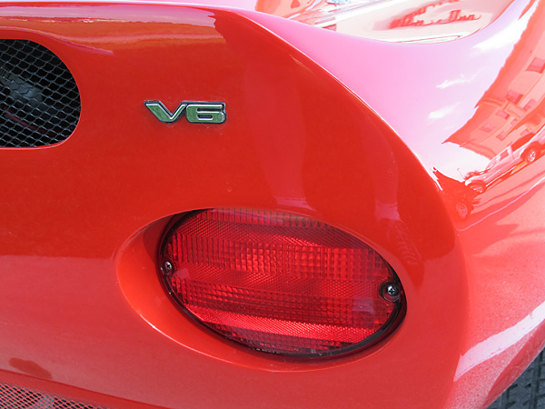 Corvette C5 taillights were installed shortly before British V8 2013.