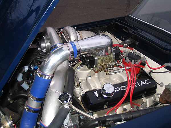 487 cubic inch Pontiac, Garrett TV75 turbo
